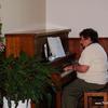 Antique pump organ and piano for ceremony music. In tune and beautiful. contact www.NotesOfCelebration.com 